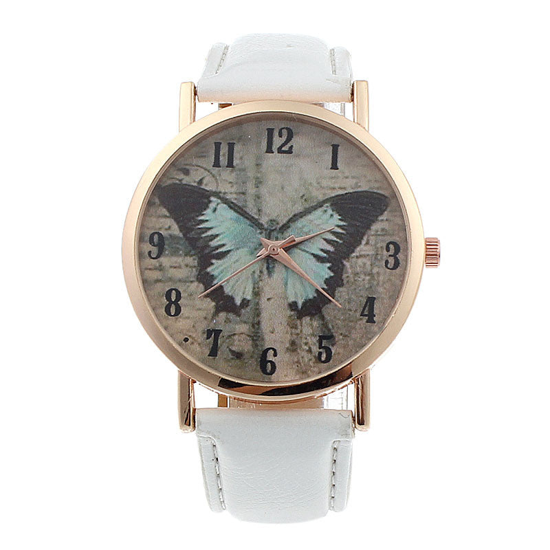 La Farfalla -  Premium Leather Quartz Watch
