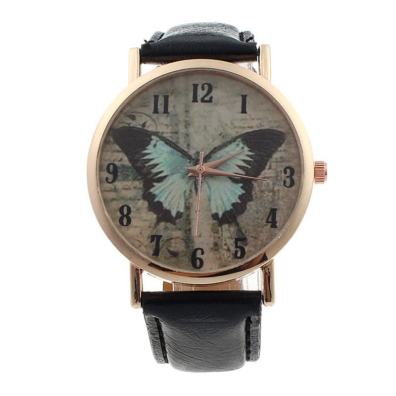 La Farfalla -  Premium Leather Quartz Watch
