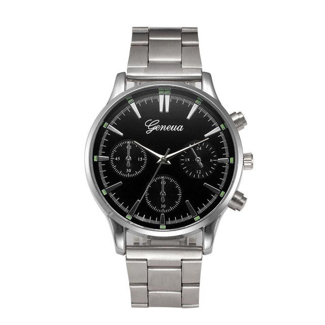 The Geneva - Premium Stainless Steel Watch