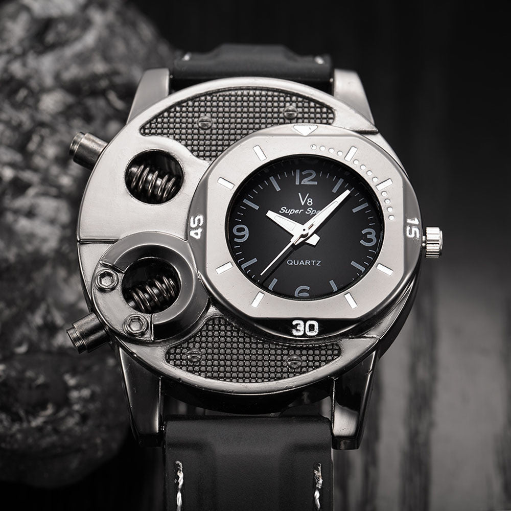 The Kronto - Premium Leather Quartz Watch