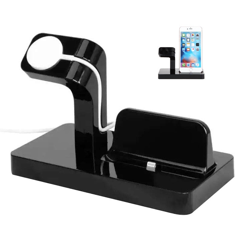 Charging Dock Stand Bracket Accessories Holder Kit For Apple Watch iPhone iWatch