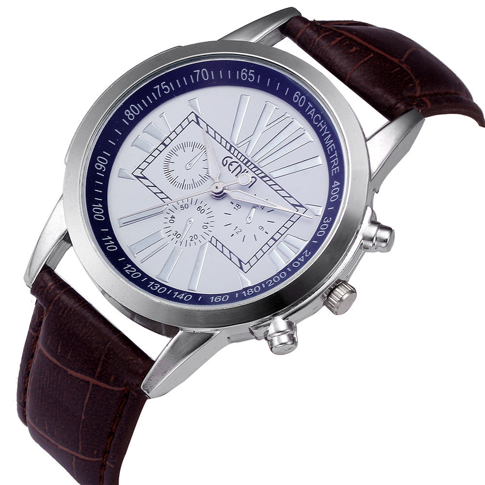 The Chrono - Premium Leather Quartz Watch