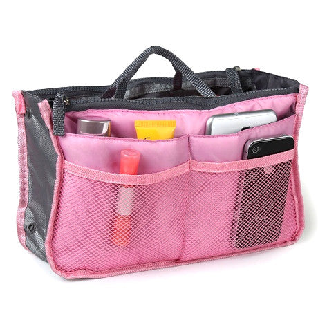 Slim Bag-in-Bag Purse Organizer - Assorted Colors