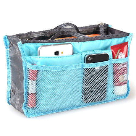 Slim Bag-in-Bag Purse Organizer - Assorted Colors