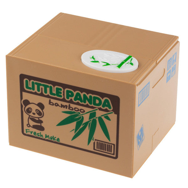 Coin Stealing Panda Piggy Bank